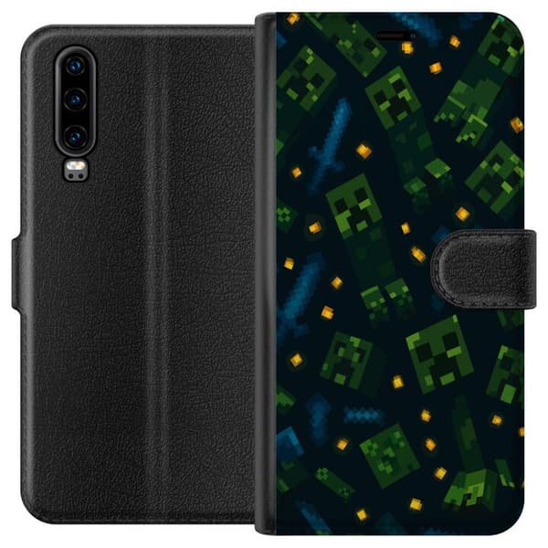 Huawei P30 Lompakkokotelo Minecraft Dungeons Mob