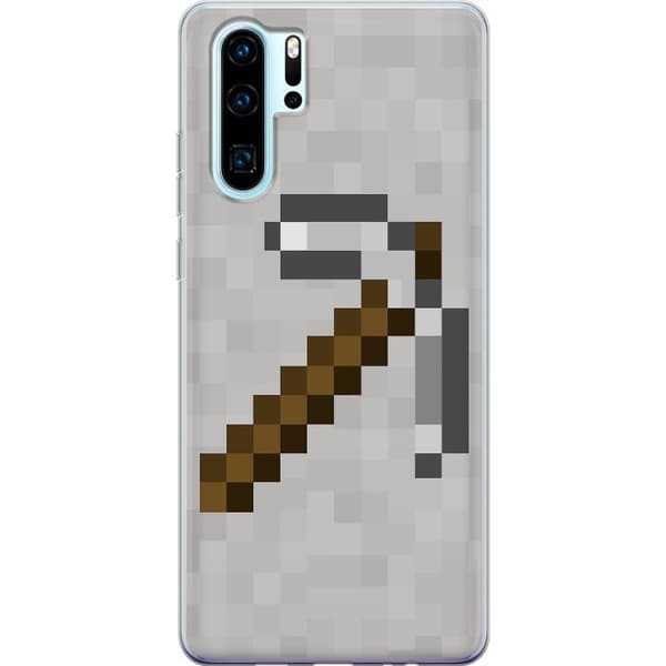 Huawei P30 Pro Genomskinligt Skal Minecraft Tools