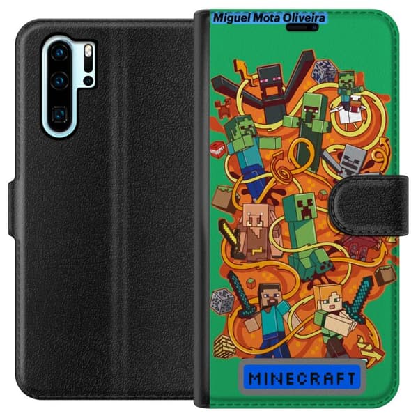 Huawei P30 Pro Lompakkokotelo Minecraft