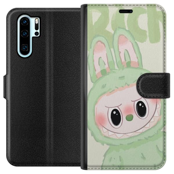 Huawei P30 Pro Tegnebogsetui Pop mart labubu
