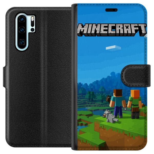 Huawei P30 Pro Lompakkokotelo Minecraft Key Art