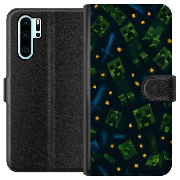 Huawei P30 Pro Lompakkokotelo Minecraft Dungeons Mob