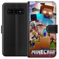 Miniatyrbillede 1 af 3: Samsung Galaxy S10 Tegnebogsetui Minecraft
