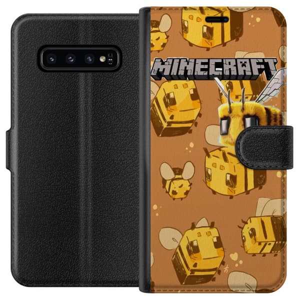 Samsung Galaxy S10 Lommeboketui Minecraft Bi