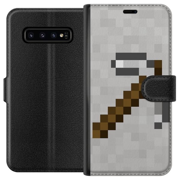 Samsung Galaxy S10 Lompakkokotelo Minecraft Työkalut