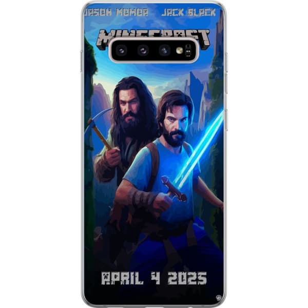 Samsung Galaxy S10+ Läpinäkyvä kuori Minecraft-elokuva