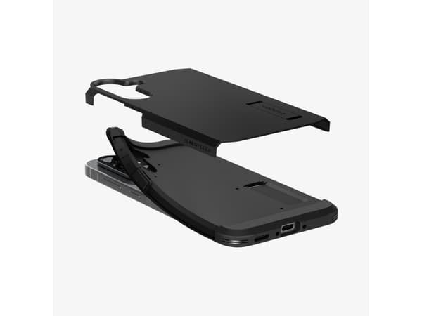 Spigen Tough Armor, Skydd, Samsung, Galaxy A56 5G, 17 cm (6,7"), Sort