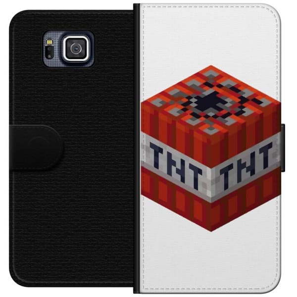 Samsung Galaxy Alpha Plånboksfodral Minecraft TNT