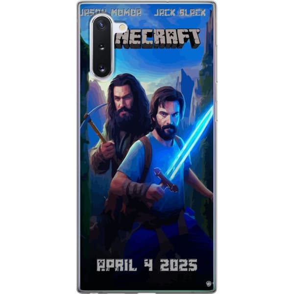 Samsung Galaxy Note10 Läpinäkyvä kuori Minecraft-elokuva