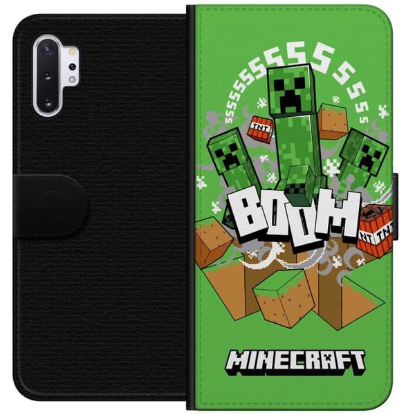 Samsung Galaxy Note10+ Plånboksfodral Minecraft Boom