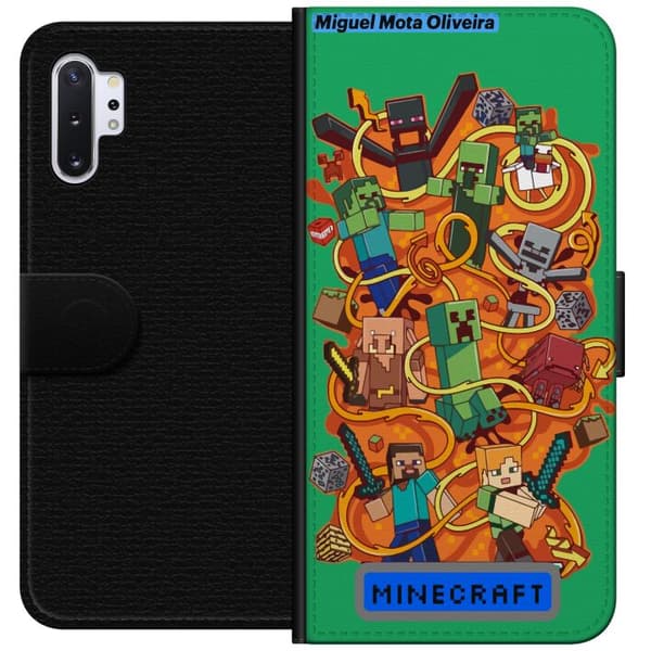 Samsung Galaxy Note10+ Tegnebogsetui Minecraft