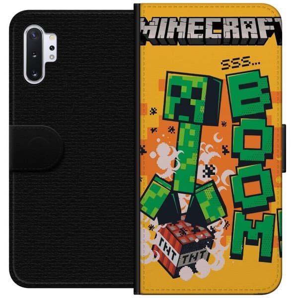 Samsung Galaxy Note10+ Plånboksfodral Minecraft Boom