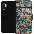 Miniatyrbillede 1 af 3: Samsung Galaxy Note10+ Tegnebogsetui Minecraft Kunst
