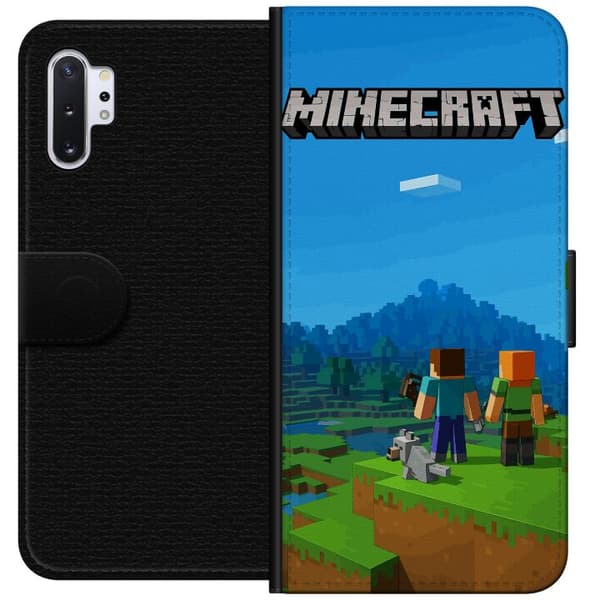 Samsung Galaxy Note10+ Tegnebogsetui Minecraft Key Art
