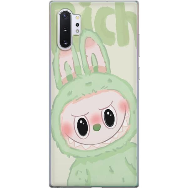 Samsung Galaxy Note10+ Läpinäkyvä kuori Pop mart labubu