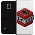 Miniatyrbillede 1 af 3: Samsung Galaxy Note 4 Tegnebogsetui Minecraft TNT