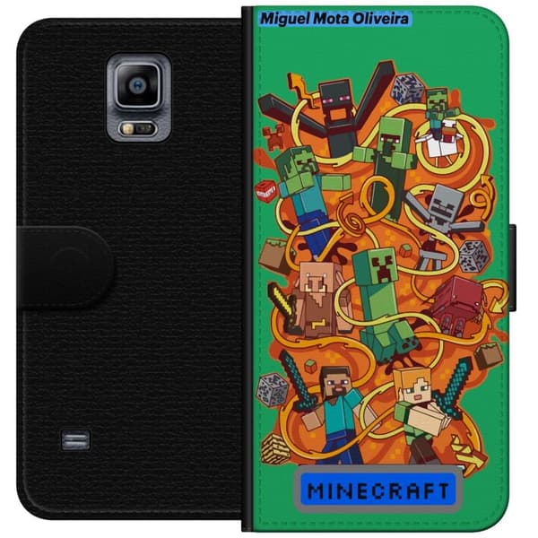 Samsung Galaxy Note 4 Lommeboketui Minecraft