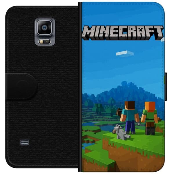 Samsung Galaxy Note 4 Lommeboketui Minecraft Key Art