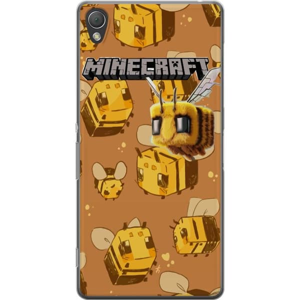 Sony Xperia Z3 Gjennomsiktig deksel Minecraft Bi
