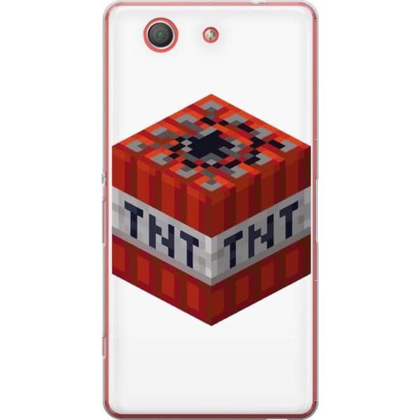 Sony Xperia Z3 Compact Gjennomsiktig deksel Minecraft TNT