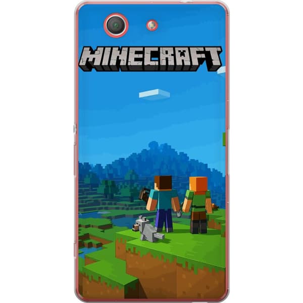 Sony Xperia Z3 Compact Gjennomsiktig deksel Minecraft Key Art