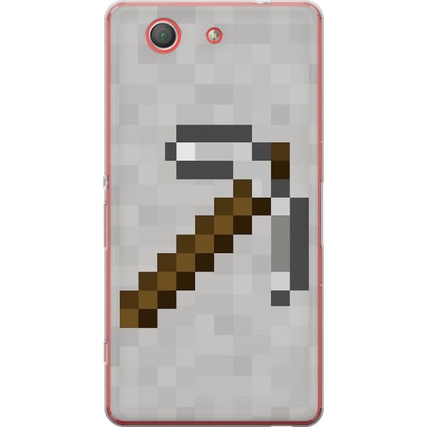 Sony Xperia Z3 Compact Läpinäkyvä kuori Minecraft Työkalut