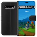 Pikkukuva 1 / 3: Samsung Galaxy S10+ Lompakkokotelo Minecraft Key Art