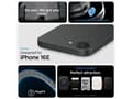 Pikkukuva 3 / 5: Spigen Crystal Hybrid (MagFit) iPhone 16e Frost Black, Cover, Apple, iPhone 16e, 15.5 cm (6.1"), Black