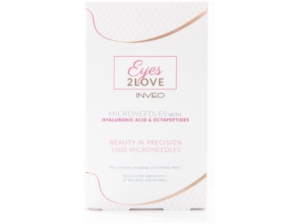 INVEO_Eyes2Love hydrogelplaster med mikronåler av hyaluronsyre med peptider 6 stk.