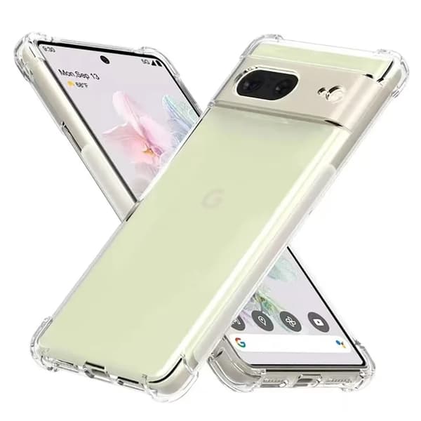 Google Pixel 8 - Flexibelt Skyddsskal i Silikon för Bättre Grepp