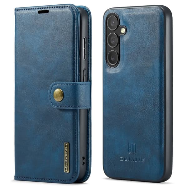Galaxy S23 Plus - 2-i-1 Läderfodral i Retrodesign