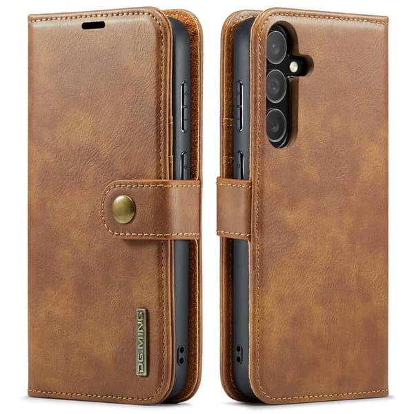 Galaxy S24 - 2-i-1 Plånboksfodral i Premium Läder