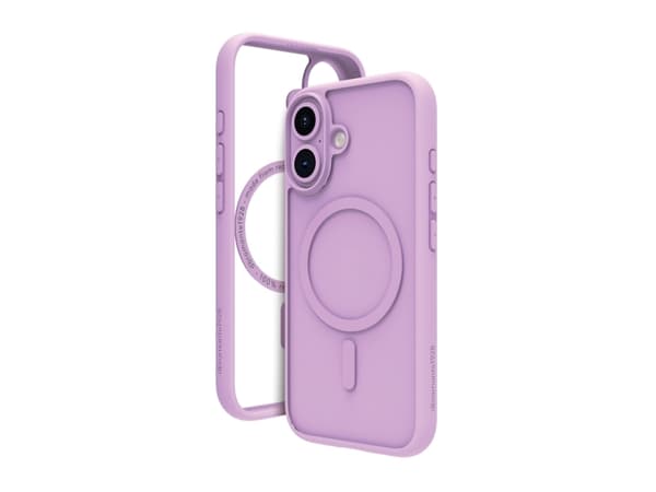 dbramante1928 Grenen - Baksidedeksel for mobiltelefon - MagSafe-samsvar - plastikk - rosa - for Apple iPhone 16 Plus