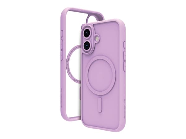 dbramante1928 Grenen - Baksidedeksel for mobiltelefon - MagSafe-samsvar - plastikk - rosa - for Apple iPhone 16 Plus