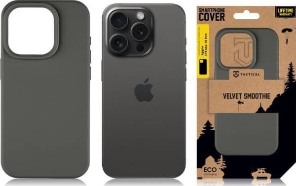 Tactical Tactical Velvet Smoothie Cover for Apple iPhone 15 Pro Bazooka standard