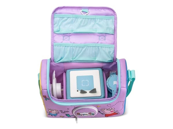 tonies 11001685, Girl, Handbag, Zipper, Blue, Pink, Image, Blue