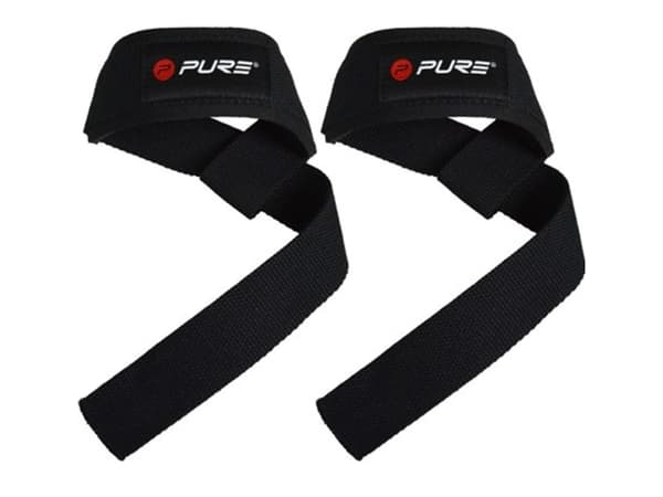Pure2Improve | Løftestropper | Svart