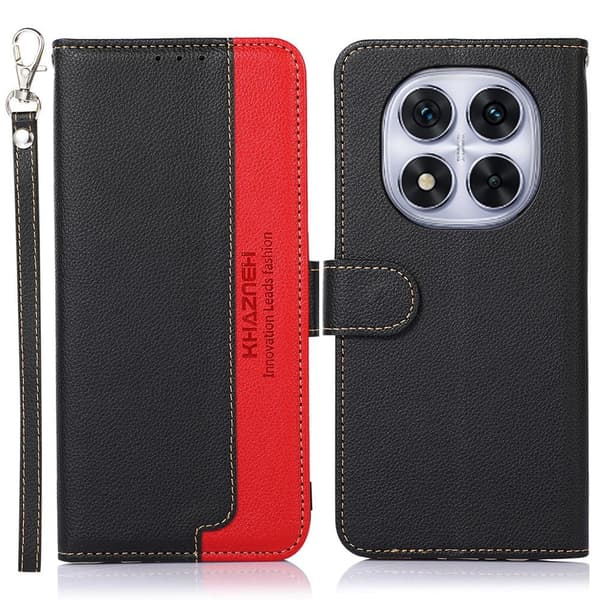 KHAZNEH RFID-blokkerende lommeboketui for Xiaomi Redmi Note 14 5G
