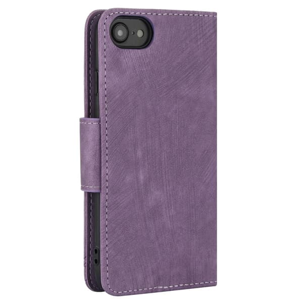 För iPhone 16e Fodral Fjäril Blomma Reptåligt Telefonfodral