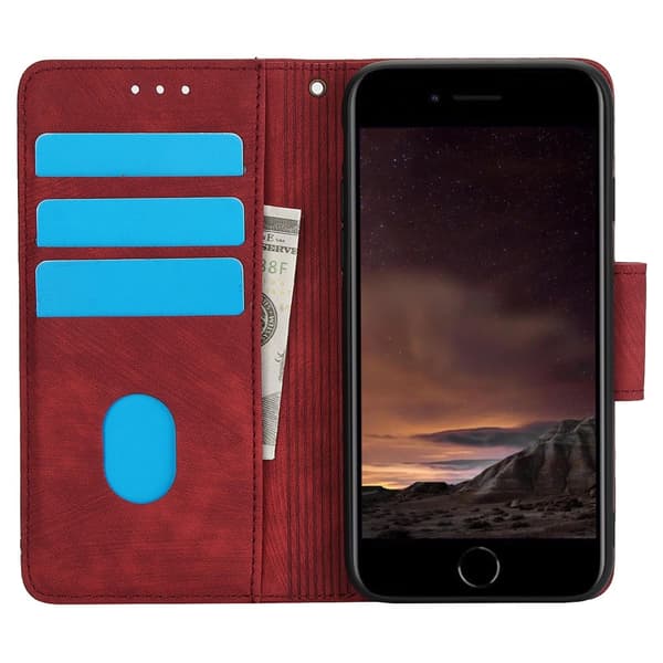 Til iPhone 16e Etui Sommerfugl Blomst Ridsefast Telefoncover