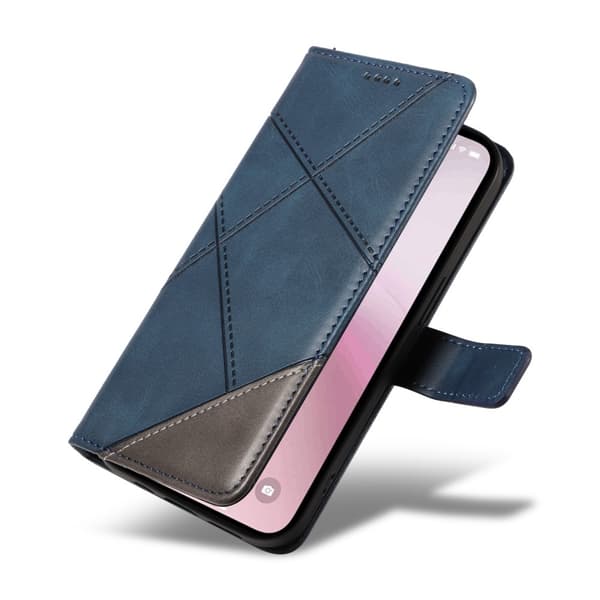 Plånboksfodral till iPhone 16e - Geometric Line