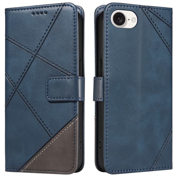 Plånboksfodral till iPhone 16e - Geometric Line