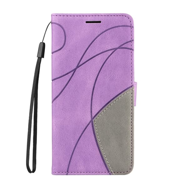 Til Xiaomi Redmi Note 14 4G KT-serie-1 dobbeltfarve tegnebog