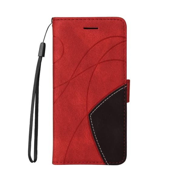 Til Xiaomi Redmi Note 14 4G KT-serie-1 dobbeltfarve tegnebog