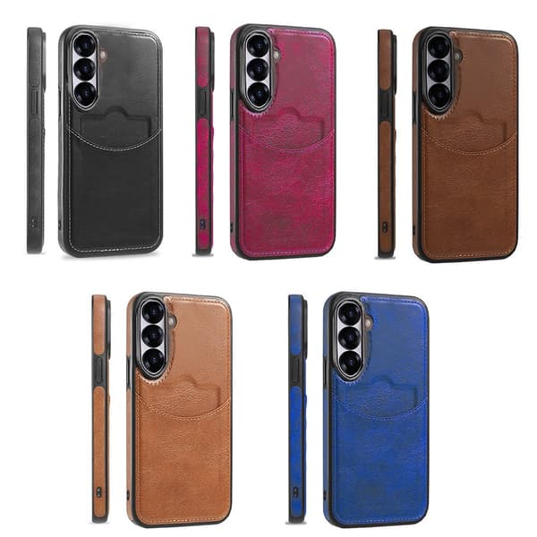 Samsung Galaxy S24 Plus - Elegant Skal med Kortfack & Skydd