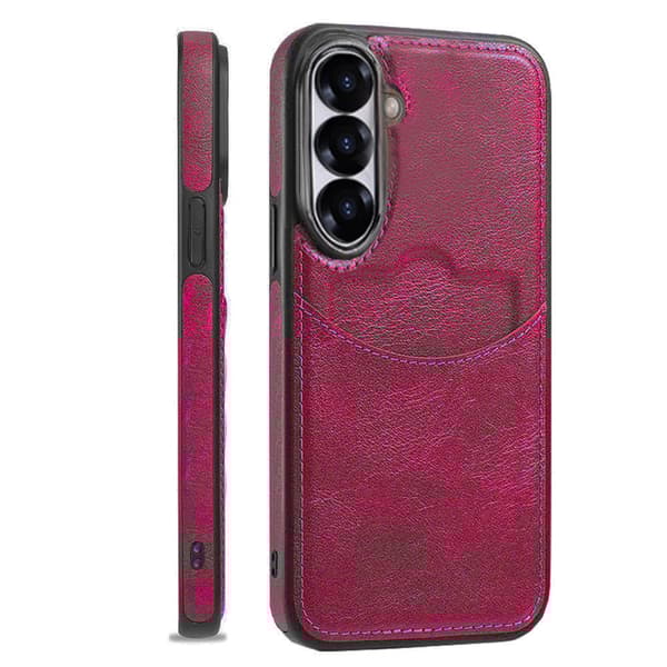 Samsung Galaxy S24 Plus - Elegant Skal med Kortfack & Skydd
