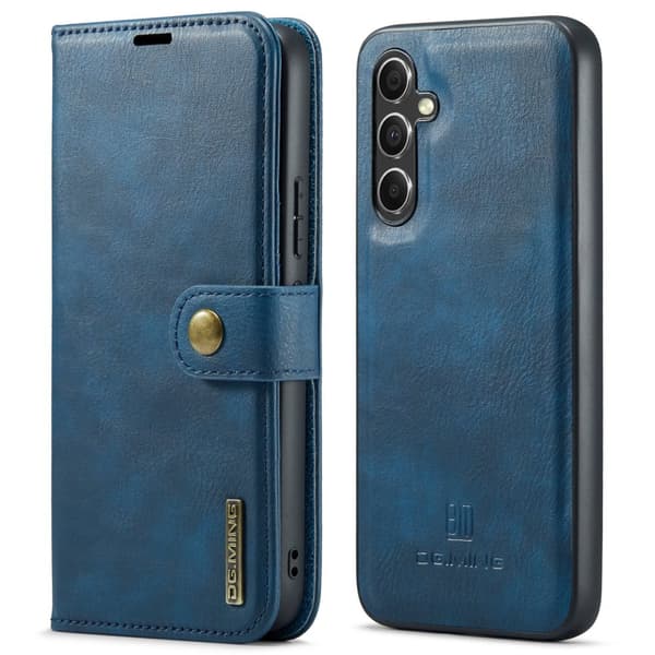 Samsung Galaxy A55 5G - Retro Plånboksfodral med Magnetisk Design