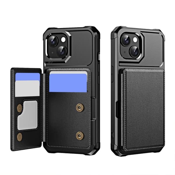 iPhone 14 Kortfodral - Slimmad Design med 4 Kortplatser