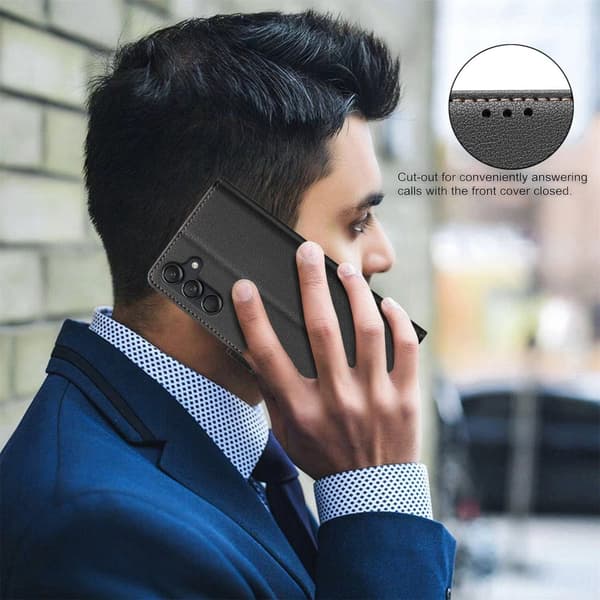 Galaxy A54 5G - RFID-blockerande Fodral med Kickstand