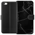Pikkukuva 1 / 3: Apple iPhone 5 Lompakkokotelo Musta marmori